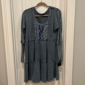 FREE PEOPLE Waffle Knit dress